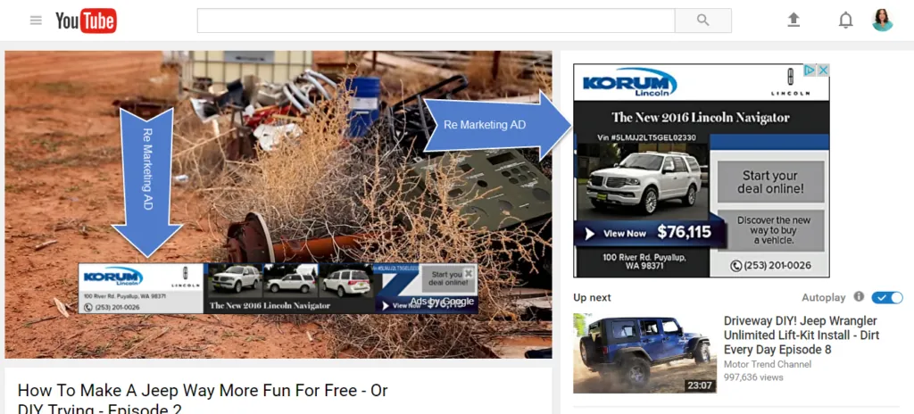 re marketing example