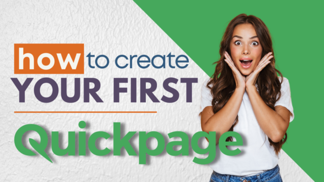How to create a video message with Quickpage